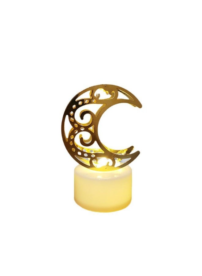 Holiday Led Lights, Iron Moon And Star String Lights, Castle Led Decorative Lights - 6-Piece Set - Image 5